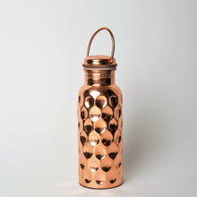 Load image into Gallery viewer, Copper Bottle 650 ml, Baby Diamond
