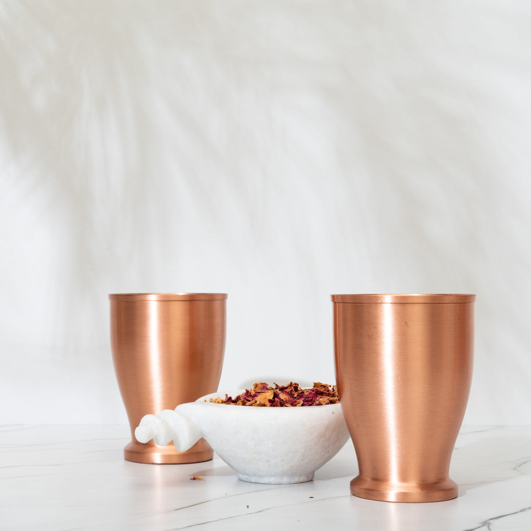 Copper Glasses - Set of 2